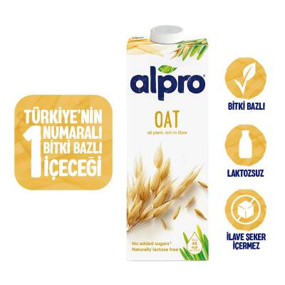 Alpro Yulaf Sütü 1 L - 1