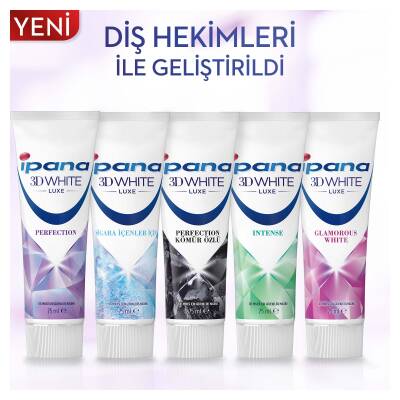 İpana 3Dwhite Luxe Perfection Diş Macunu 2X75 Ml - 8