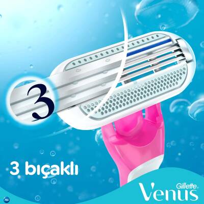 Gillette Venus Tropical Kullan At Tıraş Bıçağı 3 Adet - 4