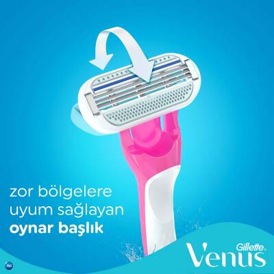 Gillette Venus Tropical Kullan At Tıraş Bıçağı 3 Adet - 7