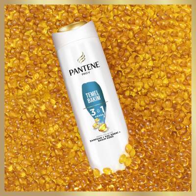 Pantene Temel Bakım 3'Ü1 Arada Şampuan 600 Ml - 4