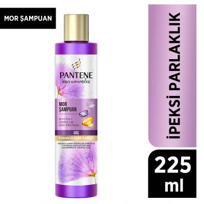 Pantene Pro-V İpeksi Parlaklık Mor Şampuan 225Ml - 1