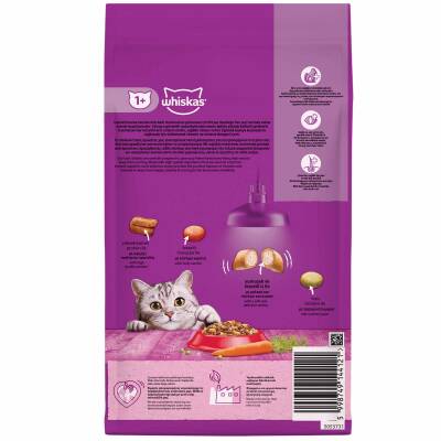 Whiskas Sığırlı Kuru Mama 1.4 Kg - 6