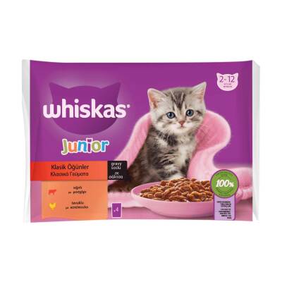 Whiskas Yavru Etli 4'Lü 340 Gr - 2