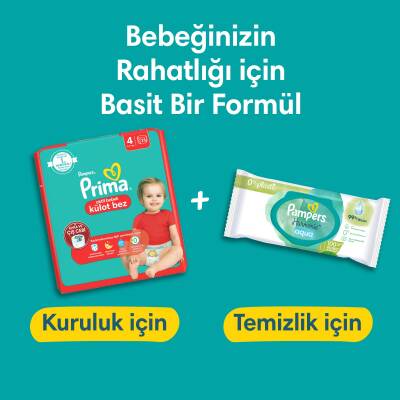 Prima Külot Bebek Bezi 6 Numara 52'Li 15+ Kg Fırsat Paketi - 8