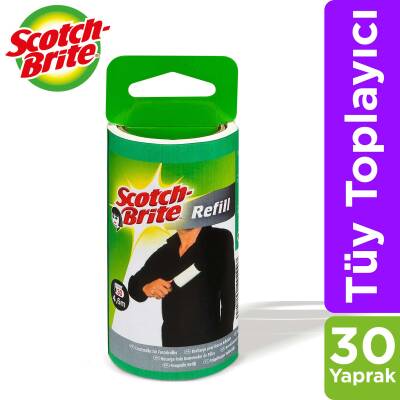 Scotch Brite Tüy Toplayıcı Yedek Rulo - 30 Yaprak - 1