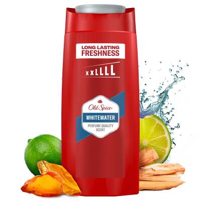 Old Spice Whitewater Erkek Duş Jeli Ve Şampuan 675 Ml Xl Büyük Boy - 3