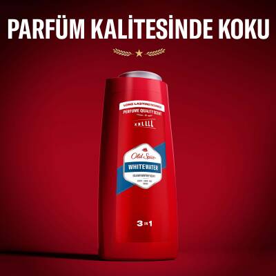 Old Spice Whitewater Erkek Duş Jeli Ve Şampuan 675 Ml Xl Büyük Boy - 5