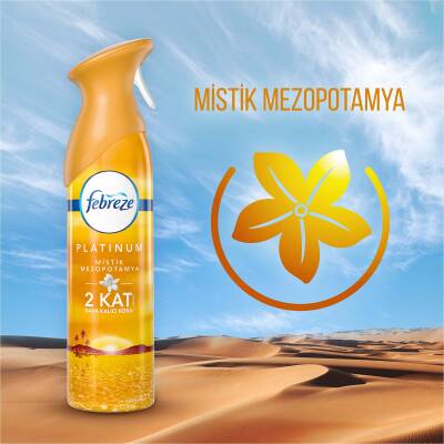 Febreze Platinum Hava Ferahlatıcı Sprey Oda Kokusu Mistik Mezopotamya 300 Ml - 5