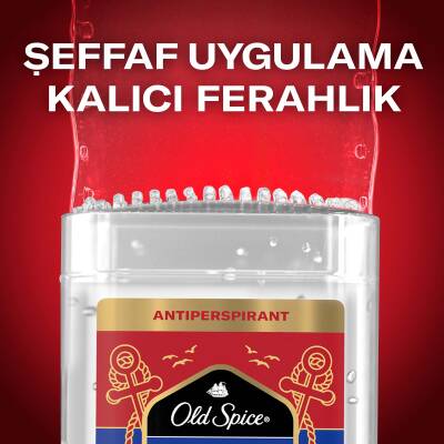 Old Spice Captain Erkekler İçin Terleme Önleyici Deodorant Clear Jel Stick 70 Ml - 9