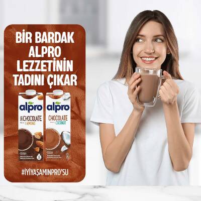 Alpro Çikolata Hindistan Cevizi İçeceği 1 Lt - 7