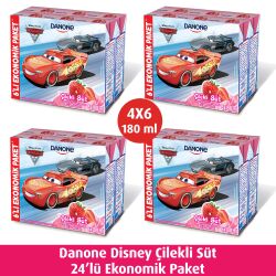 Danone Disney Çilekli Süt 24*180 - 1