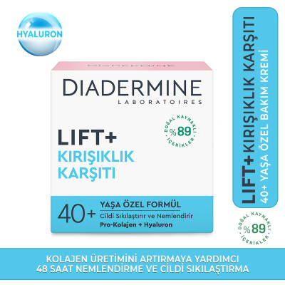 Diadermine Lift+Kırışıklık Karşıtı 40+ Yaşa Özel Bakım Kremi 50 Ml - 1