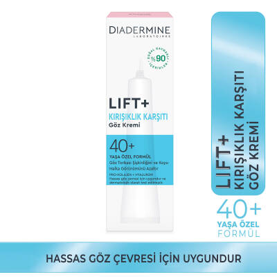 Diadermine Lift+Kırışıklık Karşıtı 40+ Yaşa Özel Göz Bakım Kremi 50 Ml - 1