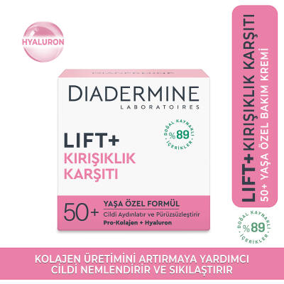 Diadermine Lift+Kırışıklık Karşıtı 50+ Yaşa Özel Bakım Kremi 50 Ml - 1