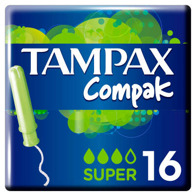 Discreet Tampax Tampon Süper 16 Adet - 1