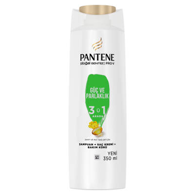 Pantene Doğal Sentez Güç Ve Parlaklık 3'Ü1 Arada Şampuan 350 Ml - 2