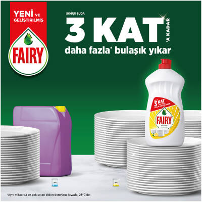 Fairy Bulaık Deterjanı Lemon 1500Ml - 3