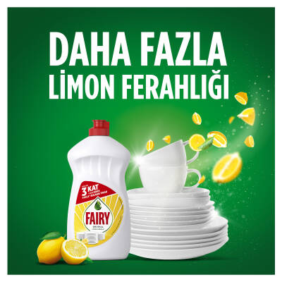 Fairy Bulaık Deterjanı Lemon 1500Ml - 4