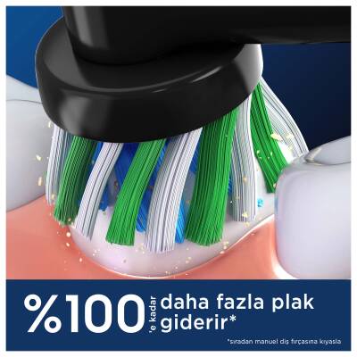 Oral-B Şarjlı Diş Fırçası Yedek Başlığı Cross Action X-Filament 4 Adet Ürün - 3