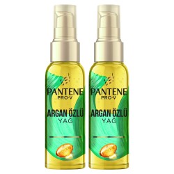 Pantene Doğal Sent Saç Bak Serum Argan Yağ Elixir  2X100 M - 2