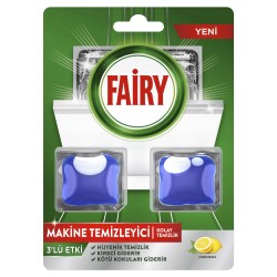 Fairy Bulaşık Makinesi Temizleyici, Kolay Temizlik, Limon Kokulu, 2 Kapsül - 4