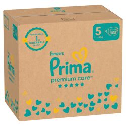 Prima Bebek Bezi Premium Care 5 Numara 108 Adet Aylık Fırsat Paketi - 5