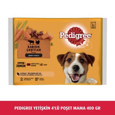 Pedigree Yetişkin 4'Lü 400 Gr - 1