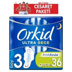 Orkid Ultra Extra Gece 36'Lı Cesaret Paketi - 1