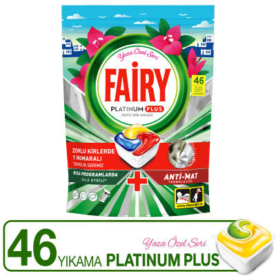 Fairy Kapsül Deterjan Lemon 46Ct - 1