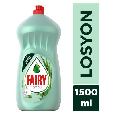 Fairy Losyon Sıvı Bulaşık Deterjanı 1500 ml Aloe Vera Kokulu - 2