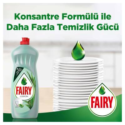 Fairy Losyon Sıvı Bulaşık Deterjanı 1500 ml Aloe Vera Kokulu - 12