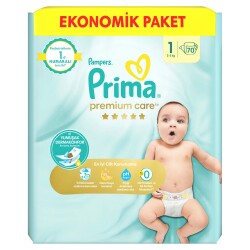 Prima Bebek Bezi Premium Care 1 Numara 70 Adet Yenidoğan Ekonomik Paket - 2