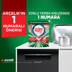 Fairy Platinum Bulaşık Makinesi Deterjanı Kapsülü/Tableti 60 Yıkama Limon Kokulu - 8