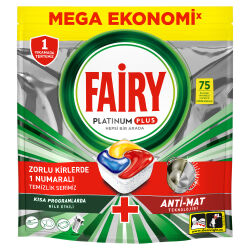 Fairy Platinum Plus Bulaşık Makinesi Deterjanı Kapsülü/Tableti 75 Yıkama - 5