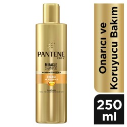 Pantene Miracle Şampuan Onarıcı Ve Koruyucu Bakım Keratin Koruyuculu 250 Ml, Kuru, Mat Ve Yıpranmış Saçlar İçin - 1