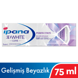 Ipana 3 Boyutlu Beyazlık Luxe Diş Macunu Perfection Gelişmiş Beyazlık 75 Ml - 1