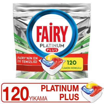 Fairy Platinum Plus Bulaşık Makinesi Kapsülü 120 Yıkama - 1