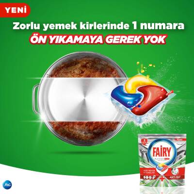 Fairy Platinum Plus Bulaşık Makinesi Kapsülü 120 Yıkama - 4