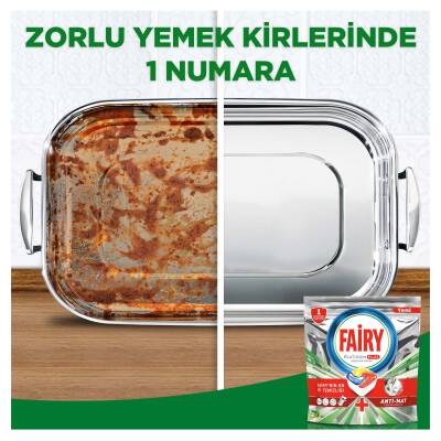 Fairy Platinum Plus Bulaşık Makinesi Kapsülü 120 Yıkama - 6