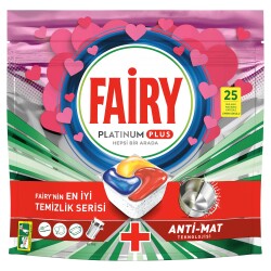 Fairy Platinum Plus Bulaşık Makinesi Kapsülü Limon Kokulı 25li - 2