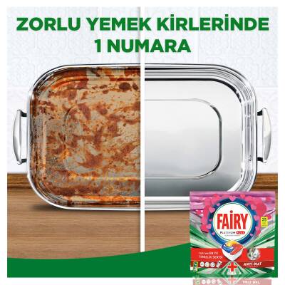 Fairy Platinum Plus Bulaşık Makinesi Kapsülü Limon Kokulı 25li - 6