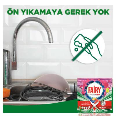 Fairy Platinum Plus Bulaşık Makinesi Kapsülü Limon Kokulı 25li - 8