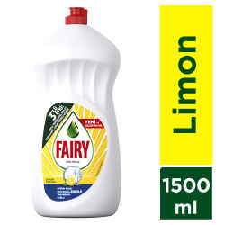 Fairy Orijinal Sıvı Bulaşık Deterjanı 1500 Ml Limon Kokulu - 1