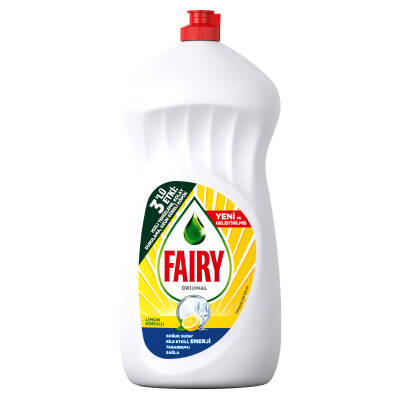 Fairy Orijinal Sıvı Bulaşık Deterjanı 1500 Ml Limon Kokulu - 3