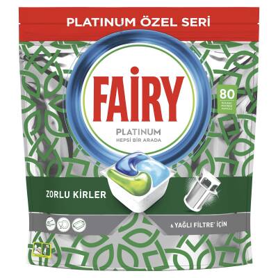 Fairy Platinum Bulaşık Makinesi Deterjanı Kapsülü 80 Yıkama Özel Seri - 2