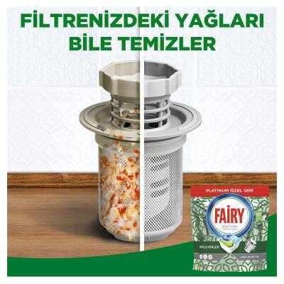 Fairy Platinum Bulaşık Makinesi Deterjanı Kapsülü 80 Yıkama Özel Seri - 5