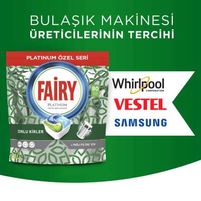 Fairy Platinum Bulaşık Makinesi Deterjanı Kapsülü 80 Yıkama Özel Seri - 9