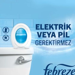 Febreze Hava Ferahlatıcı Banyo Oda Kokusu Temiz Çarşaf Ferahlığı - 4