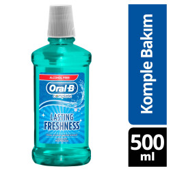 Oral-B Ağız Çalkalama Suyu Komple Bakım 500 Ml (Alkolsüz) - 1